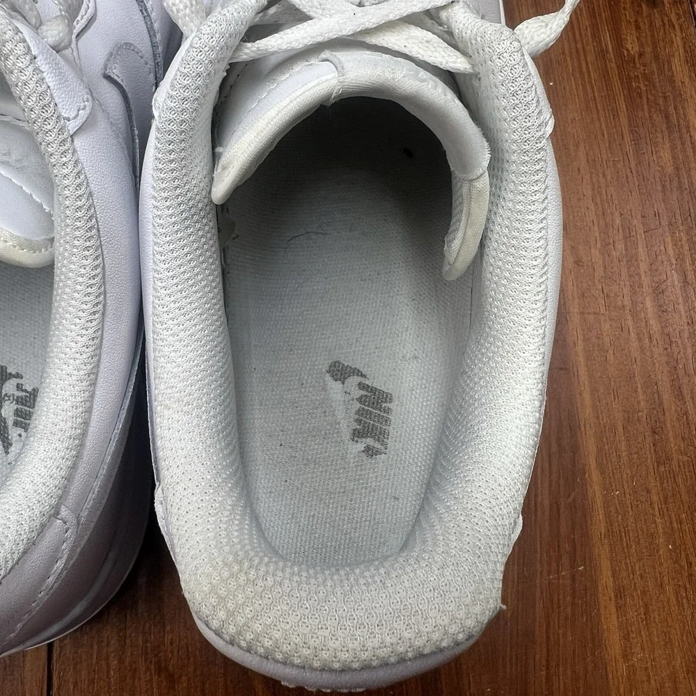 Nike Air Force 1 Low White Leather Sneakers Men's Size 10 Shoes AF1